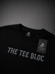 CRYSTAL TEE JET BLACK