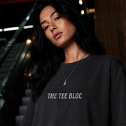CRYSTAL TEE DARK GREY