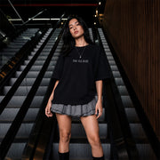 CRYSTAL TEE JET BLACK